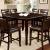 Woodside II Wood Counter Height Extendable Table