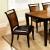 Salida Leatherette/Wood Dining Side Chair, Set of 2