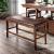 Wichita Leatherette/Wood Dining Counter Height Bench
