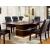 Lawrence Wood Extendabe Dining Table w/LED