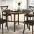 Buhl Wood Round Dining Table