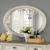 Arcadia Wood Oval Wall Mirror