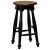 Sabrina Fabric/Wood Counter Stool, Set of 2