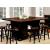 Sabrina Wood Storage Counter Height Dining Table