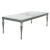 Sarina Glass/Wood Rectangular Dining Table