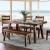 Signe Wood Rectangular Dining Table