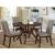 Abelone Wood Round Dining Set