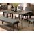 Vilhelm Wood/Metal Rectangular Dining Set