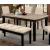 Dodson I Faux Marble/Wood Dining Table