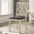 Haleigh Fabric/Wood Dining Side Chair, Set of 2