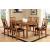 Freeman 7-Piece Wood/Leatherette Dining Set