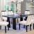 Luminar I Wood/Glass LED Dining Set
