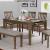 Astilbe Wood Storage Dining Table