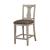 Ann 5-Piece Fabric/Wood Square Counter Height Dining Set