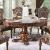 Lucie Wood Round Dining Table