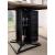 Dicarda Wood/Metal Square Storage Counter Set