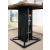 Dicarda Wood/Metal Square Storage Counter Set