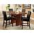 Bonneville Faux Marble/Wood Counter Height Dining Set w/Wine Storage