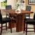 Bonneville Faux Marble/Wood Counter Height Table w/Wine Storage