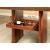 Bonneville Faux Marble/Wood Counter Height Table w/Wine Storage