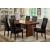 Bonneville Faux Marble/Wood Rectangular Dining Set