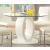 Lodia I Glass Round Dining Set