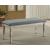 Siobhan Fabric/Wood Dining Bench