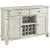Siobhan Wood Server w/2 Doors, 2 Drawers & Wine Storage
