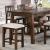 Fredonia Wood Storage Counter Height Dining Set