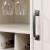 Lakeshore Wood Server w/2 Doors, 3 Drawers & Wine Rack