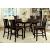 Brent Wood Square Counter Height Set