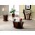 Manhattan Glass/Wood Coffee Table Set