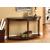 Granvia Glass/Wood Round Storage Sofa Table