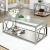 Rylee Glass/Metal Storage Coffee Table