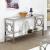 Rylee Glass/Metal Storage Sofa Table