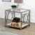 Rylee Glass/Metal Storage Coffee Table Set
