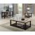 Rosetta Faux Marble/Wood Storage Coffee Table Set