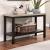 Rosetta Faux Marble/Wood Storage Sofa Table