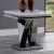 Villarsglane Faux Marble/Steel End Table