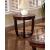 Crystal Falls Glass/Wood Storage Coffee Table Set