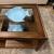 Izar Glass/Wood Storage Coffee Table Set