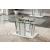 Staten Glass/Metal Coffee Table Set