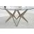 Alvise Glass/Steel Round Coffee Table Set