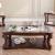 Walworth Glass/Wood Table Set