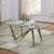 Wohlen Glass/Steel Coffee Table