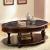 Centinel Glass/Wood/Wood Veneer Table Set