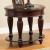 Centinel Glass/Wood/Wood Veneer Table Set