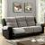 Silverton Fabric/Leatherette Power Reclining Sofa
