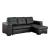 Denton L-Shape Reversible Sleeper Storage Sectional Sofa
