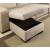 Denton Fabric L-Shape Reversible Sleeper Storage Sectional Sofa